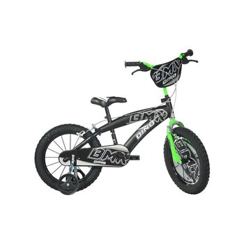 Laste jalgratas Bicicletta Verde 16", must hind ja info | Jalgrattad | hansapost.ee