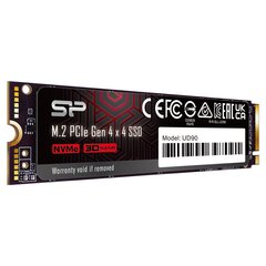 Silicon Power UD90 ( SP04KGBP44UD9005 ) цена и информация | Внутренние жёсткие диски (HDD, SSD, Hybrid) | hansapost.ee