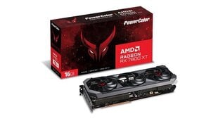 PowerColor Red Devil AMD Radeon RX 7800 XT (RX 7800 XT 16G-E/OC) hind ja info | Videokaardid | hansapost.ee