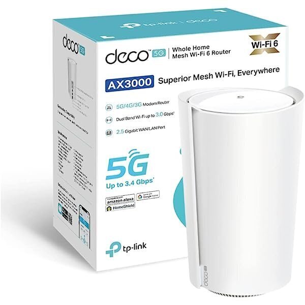 TP-Link Deco AX3000 X50-5G hind ja info | Ruuterid | hansapost.ee