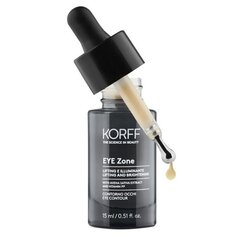 Kirgastav silmaseerum Korff Eye Zone, 15 ml hind ja info | Korff Parfüümid, lõhnad ja kosmeetika | hansapost.ee