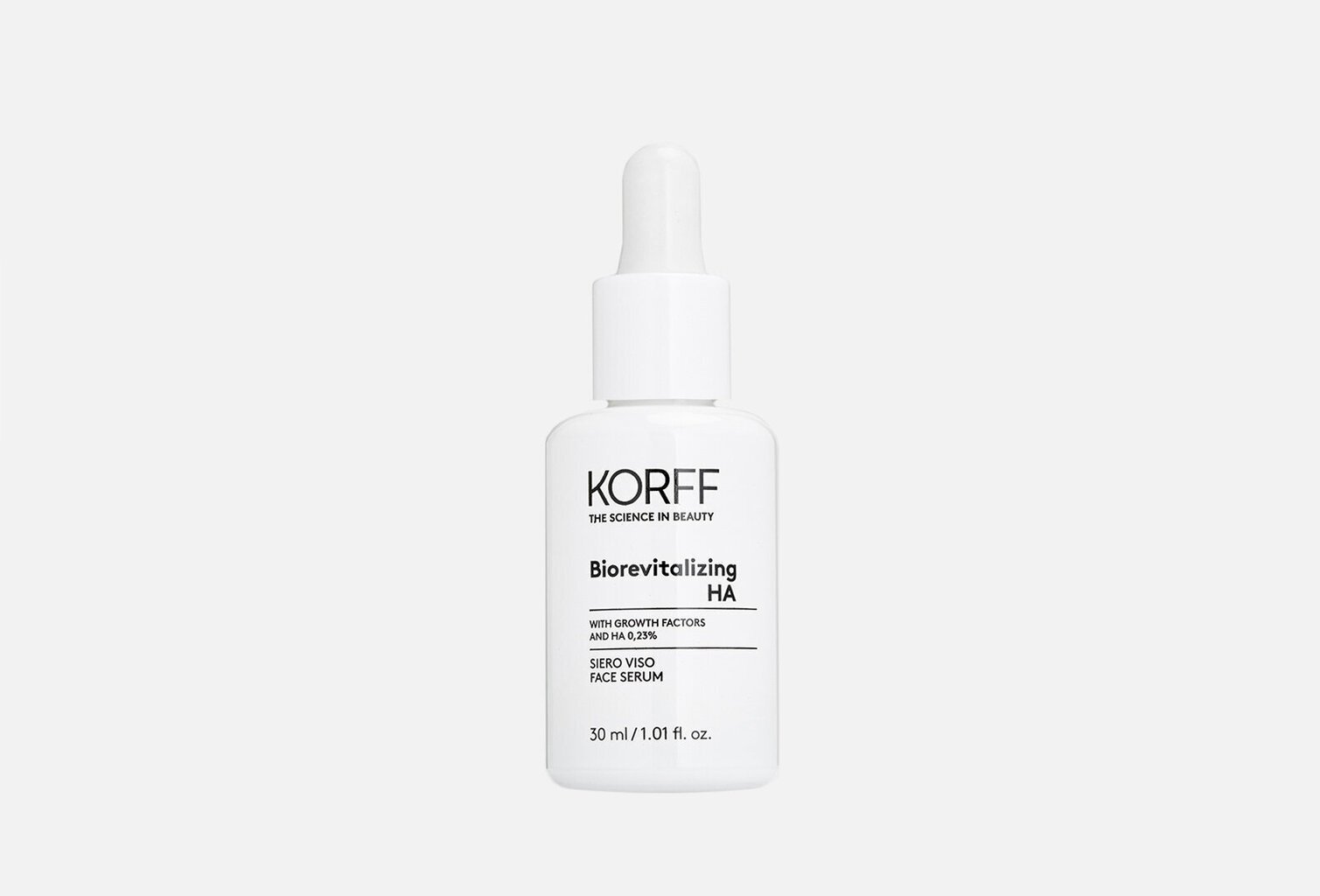 Näoseerum Korff Biorevitalizing HA, 30 ml цена и информация | Näoõlid, ampullid ja seerumid | hansapost.ee