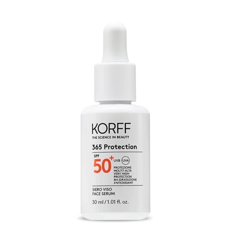 Korff 365 Protection, SPF50, 30 ml, päikesekaitsekreem näole цена и информация | Päikesekaitse ja päevitusjärgsed kreemid | hansapost.ee