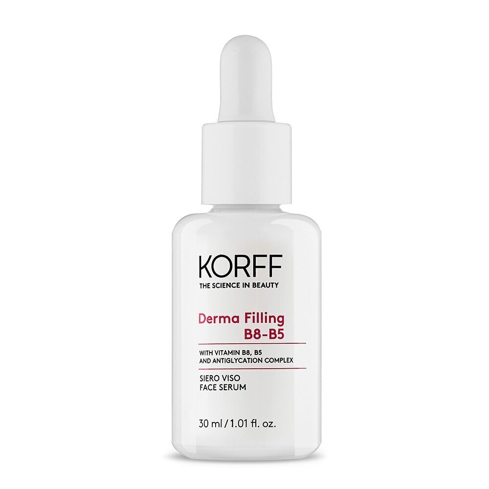 Näoseerum Korff Derma Filling B5-B5, 30 ml hind ja info | Näoõlid, ampullid ja seerumid | hansapost.ee