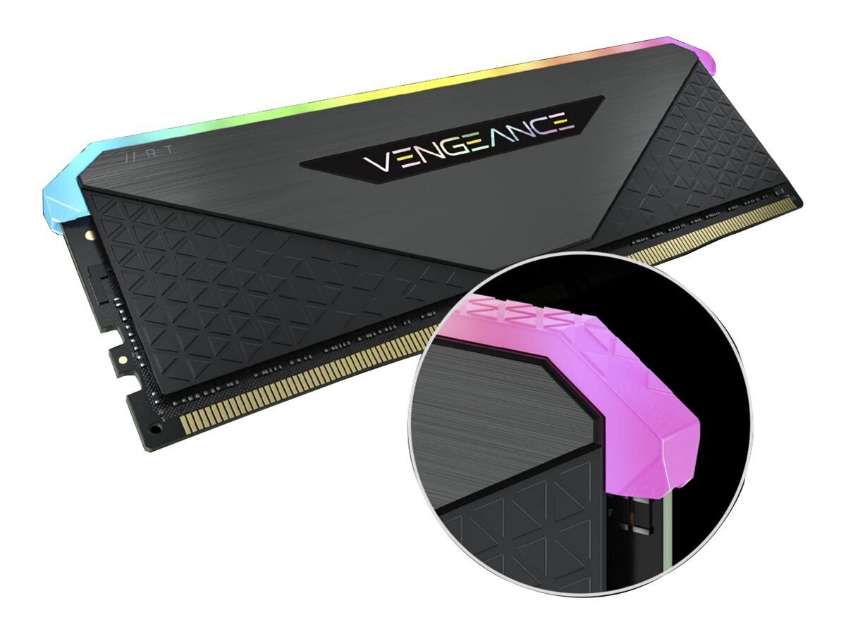 Corsair Vengeance RGB RT (CMN32GX4M2Z3200C16) hind ja info | Operatiivmälu | hansapost.ee