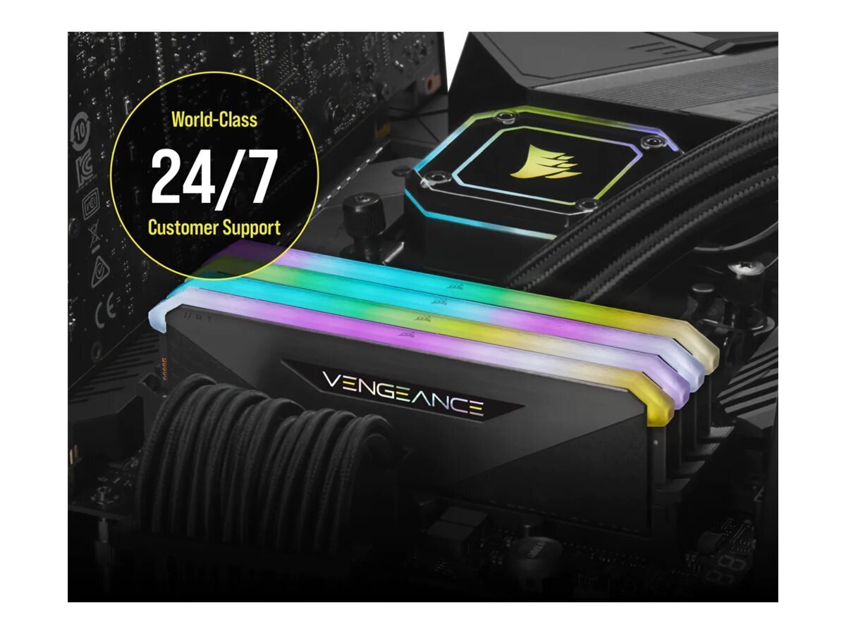 Corsair Vengeance RGB RT (CMN32GX4M2Z3200C16) hind ja info | Operatiivmälu | hansapost.ee