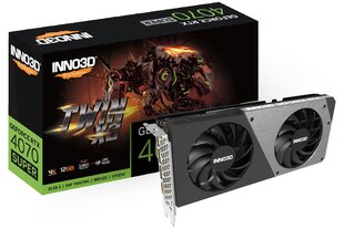 Inno3D GeForce RTX 4070 Super Twin X2 (N407S2-126X-186162N) цена и информация | INNO 3D Компьютерная техника | hansapost.ee