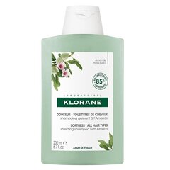 Šampoon Klorane mandliga, 200 ml price and information | Shampoos | hansapost.ee