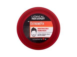 Juuksepasta L&#39;Oréal Paris Men Expert Indestructable meestele, 75 ml hind ja info | Juuste viimistlusvahendid | hansapost.ee