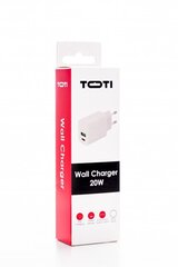 Seek Toti 20W Type-C + Usb A hind ja info | Laadijad mobiiltelefonidele | hansapost.ee