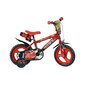 Laste jalgratas Cars, 12'', punane цена и информация | Jalgrattad | hansapost.ee