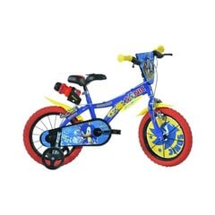 Laste jalgratas Sonic, 16'', sinine hind ja info | Dino Bikes Sport, puhkus, matkamine | hansapost.ee