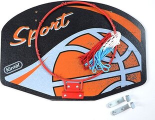 Баскетбольная доска с кольцом Kimet, 60x40 см цена и информация | Kimet Спорт, досуг, туризм | hansapost.ee