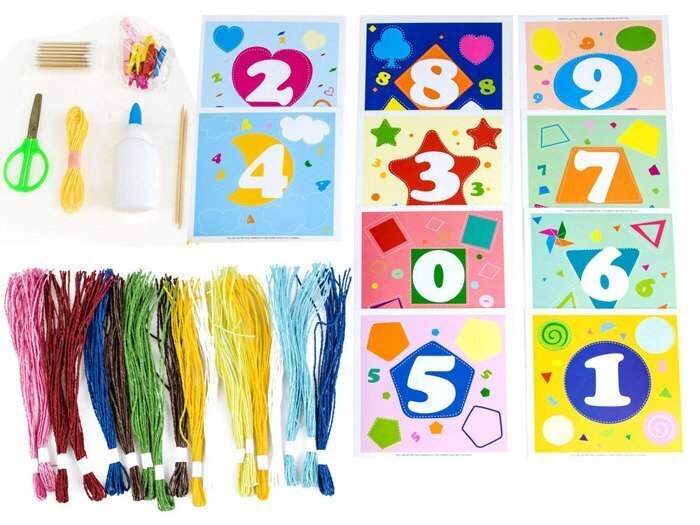 Loominguline komplekt värvilise paberiga hind ja info | Arendavad laste mänguasjad | hansapost.ee