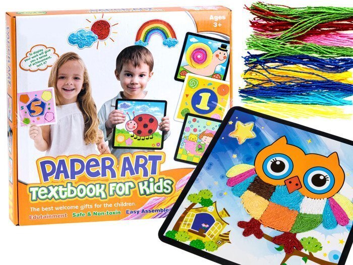 Loominguline komplekt värvilise paberiga hind ja info | Arendavad laste mänguasjad | hansapost.ee