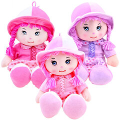 Мягкая кукла в шапочке Зузи, розовая, 28 см цена и информация | Игрушки для девочек | hansapost.ee