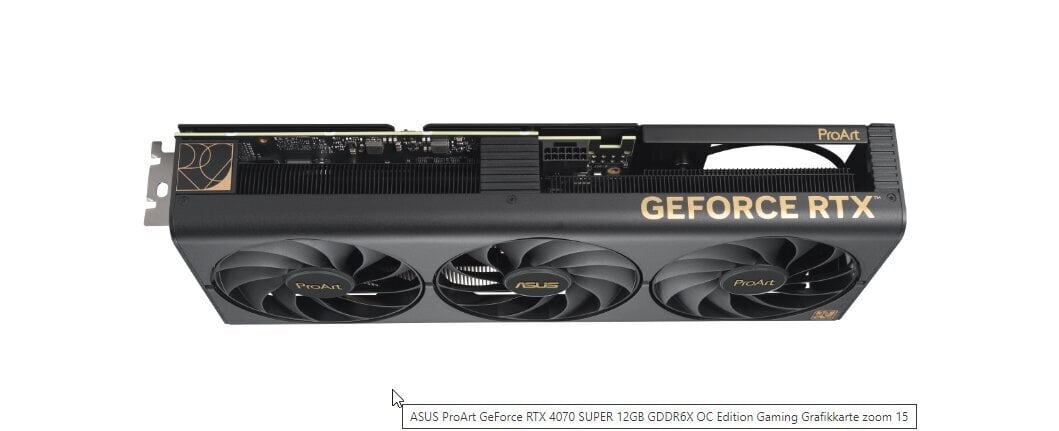 Asus ProArt GeForce RTX 4070 Super (90YV0KC4-M0NA00) цена и информация | Videokaardid | hansapost.ee
