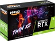 Inno3D GeForce RTX 3050 Twin X2 (N30502-08D6-1711VA41) hind ja info | Videokaardid | hansapost.ee