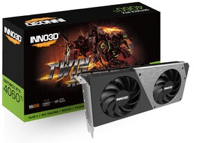 Inno3D GeForce RTX 4060 Ti Twin X2 (N406T2-16D6-178055N) цена и информация | INNO 3D Компьютерная техника | hansapost.ee