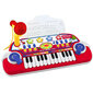 Mikrofoniga laste klaver Bontempi, punane hind ja info | Arendavad laste mänguasjad | hansapost.ee