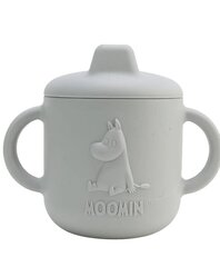 Силиконовая кружка Moomin Silicone, серый цвет, 4+ мес. цена и информация | Moomin Товары для детей и младенцев | hansapost.ee