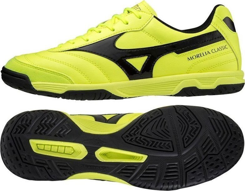 Mizuno Jalgpallijalatsid Morelia Sala Classic IN Q1GA220245, kollased hind ja info | Putsad ja muud jalgpallijalatsid | hansapost.ee