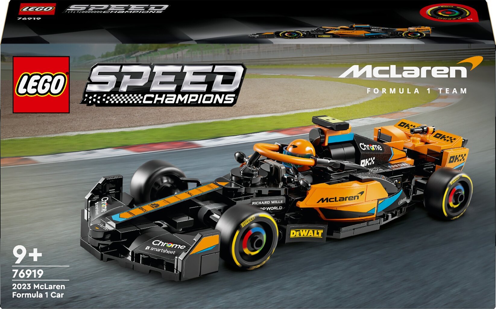 76919 LEGO® Speed Champions 2023 Vormel 1 McLaren võidusõiduauto hind ja info | Klotsid ja konstruktorid | hansapost.ee