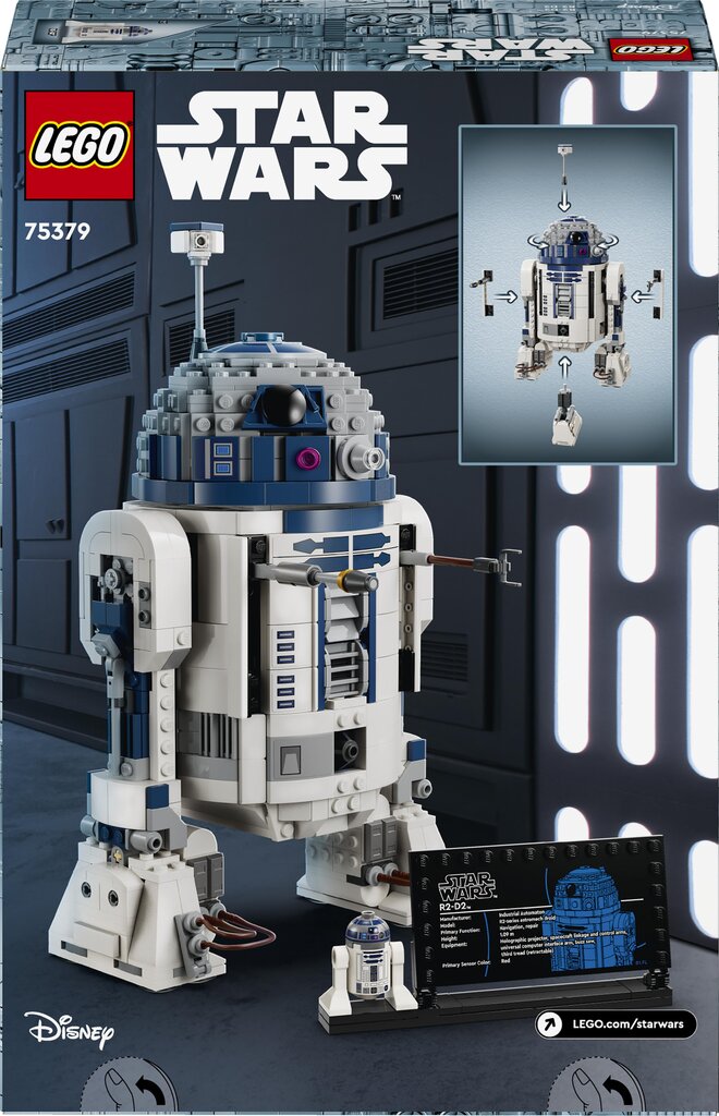 75379 LEGO® Star Wars R2-D2™ цена и информация | Klotsid ja konstruktorid | hansapost.ee