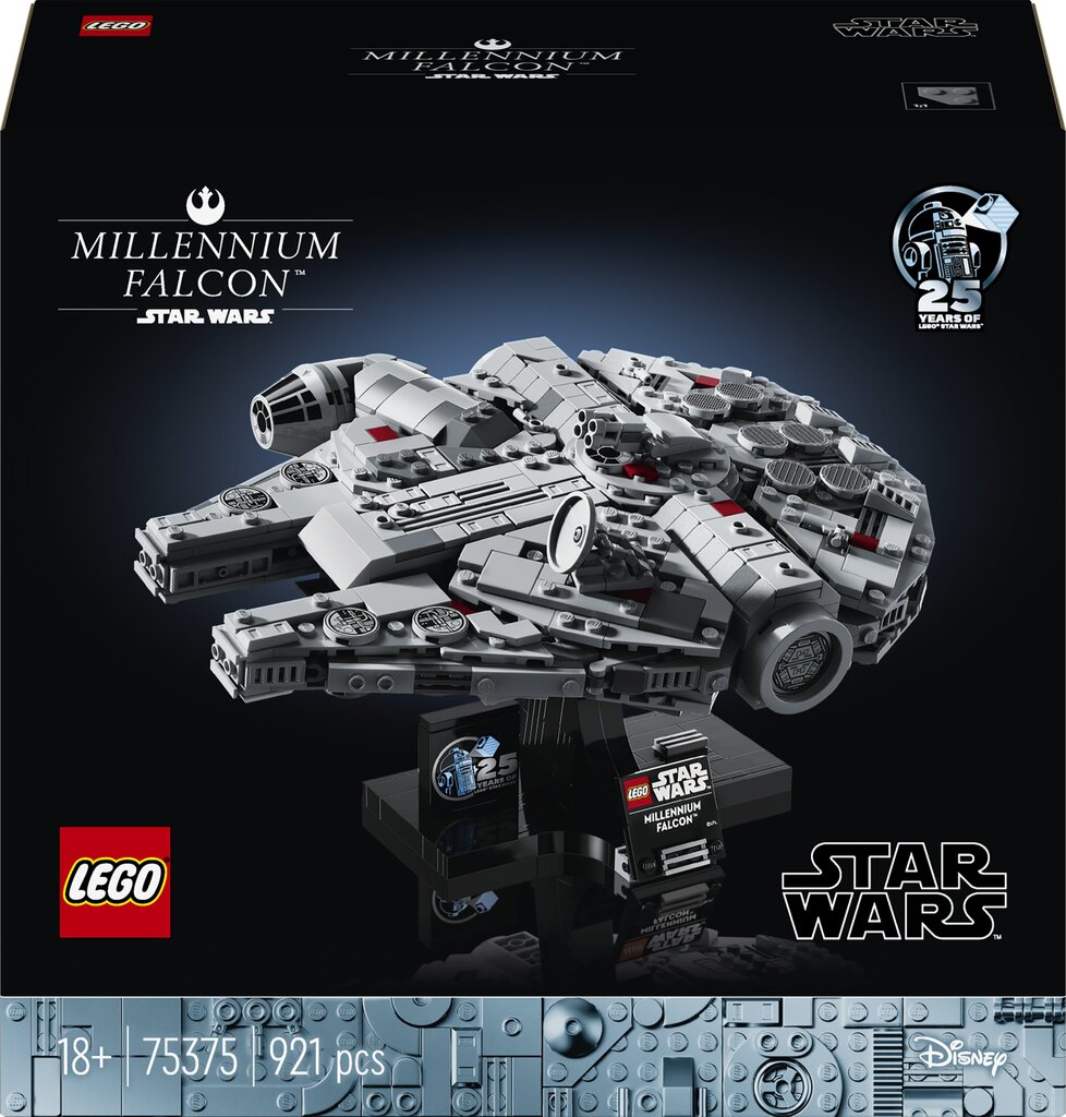 75375 LEGO® Star Wars Millennium Falcon цена и информация | Klotsid ja konstruktorid | hansapost.ee