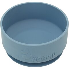 Силиконовая миска Moomin Silicone, синий цвет, 6+ месяцев цена и информация | Детская посуда, контейнеры для молока и еды | hansapost.ee