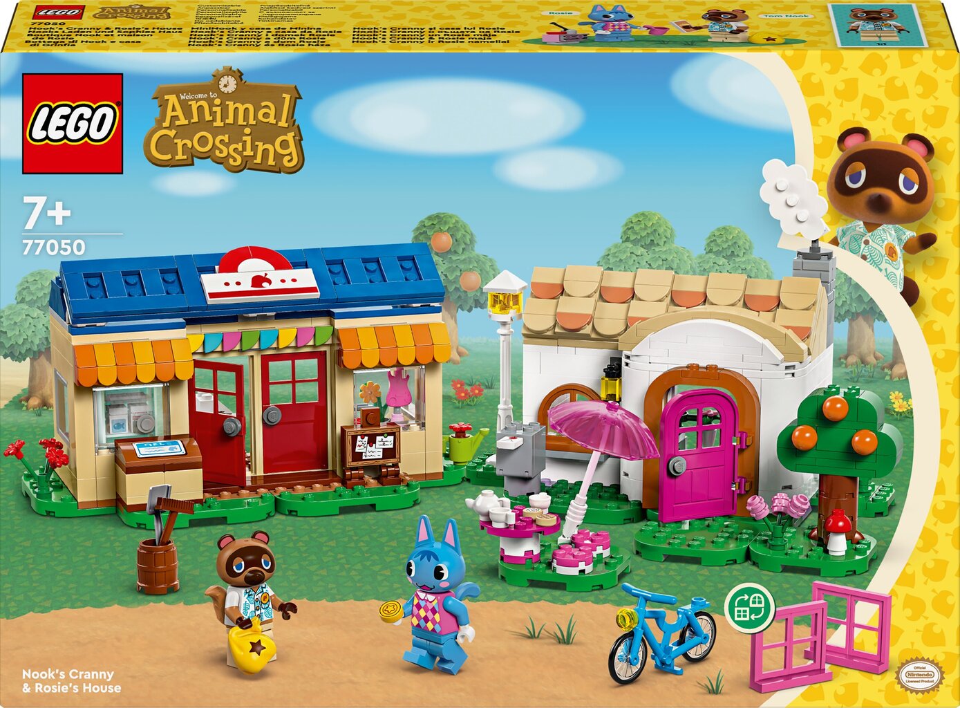 77050 LEGO® Animal Crossing Nook's Cranny ja Rosie majakesed цена и информация | Klotsid ja konstruktorid | hansapost.ee