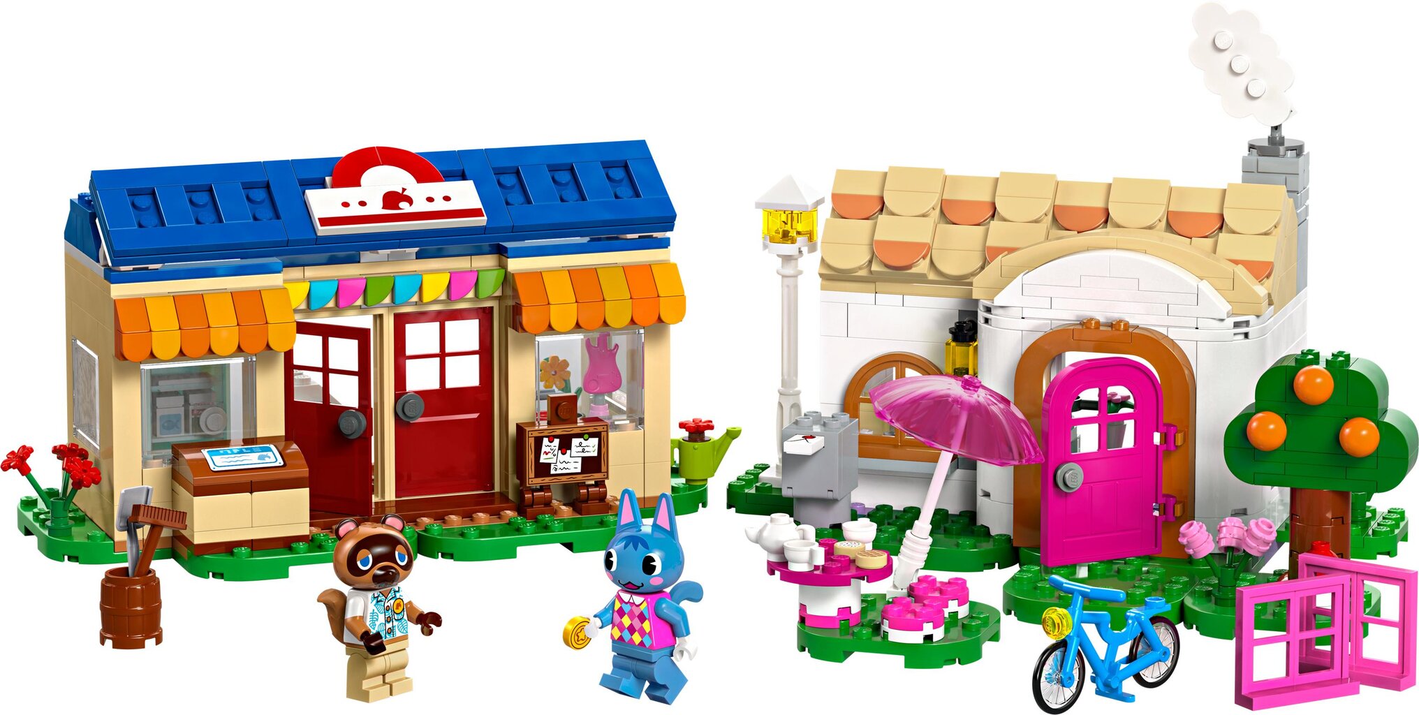 77050 LEGO® Animal Crossing Nook's Cranny ja Rosie majakesed цена и информация | Klotsid ja konstruktorid | hansapost.ee