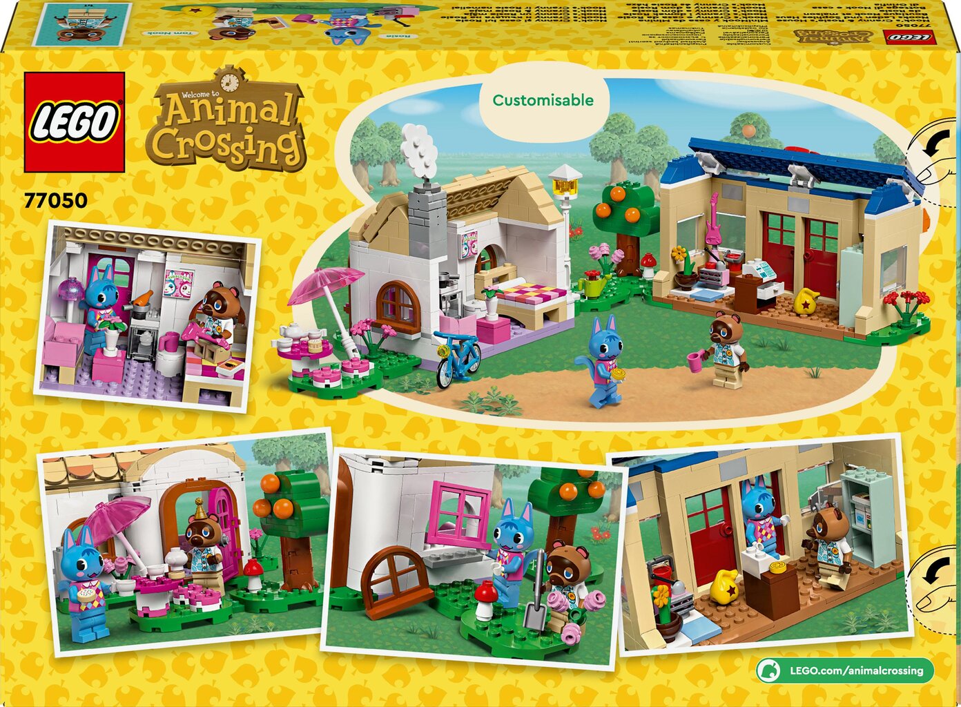 77050 LEGO® Animal Crossing Nook's Cranny ja Rosie majakesed цена и информация | Klotsid ja konstruktorid | hansapost.ee