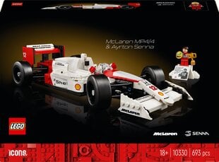 10330 LEGO® Icons McLaren MP4/4 ja Ayrton Senna hind ja info | Klotsid ja konstruktorid | hansapost.ee