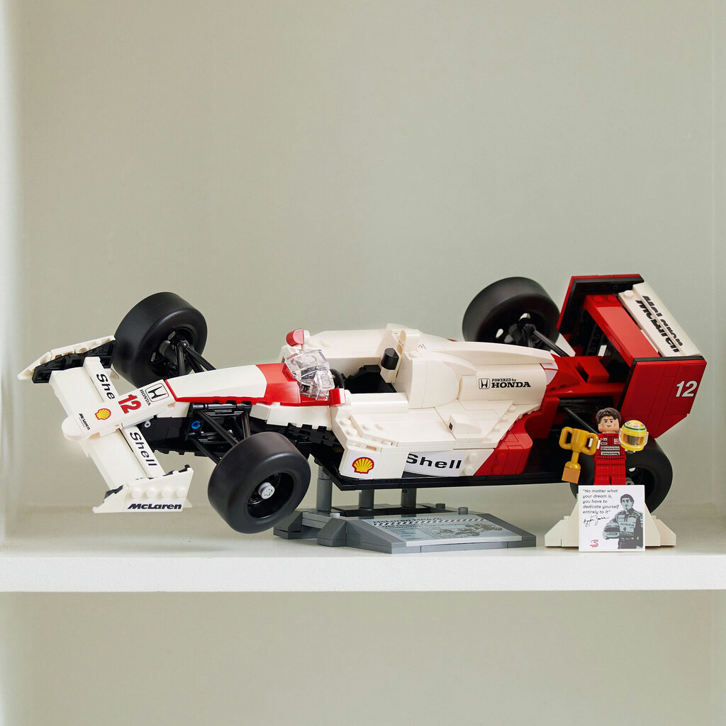 10330 LEGO® Icons McLaren MP4/4 ja Ayrton Senna цена и информация | Klotsid ja konstruktorid | hansapost.ee