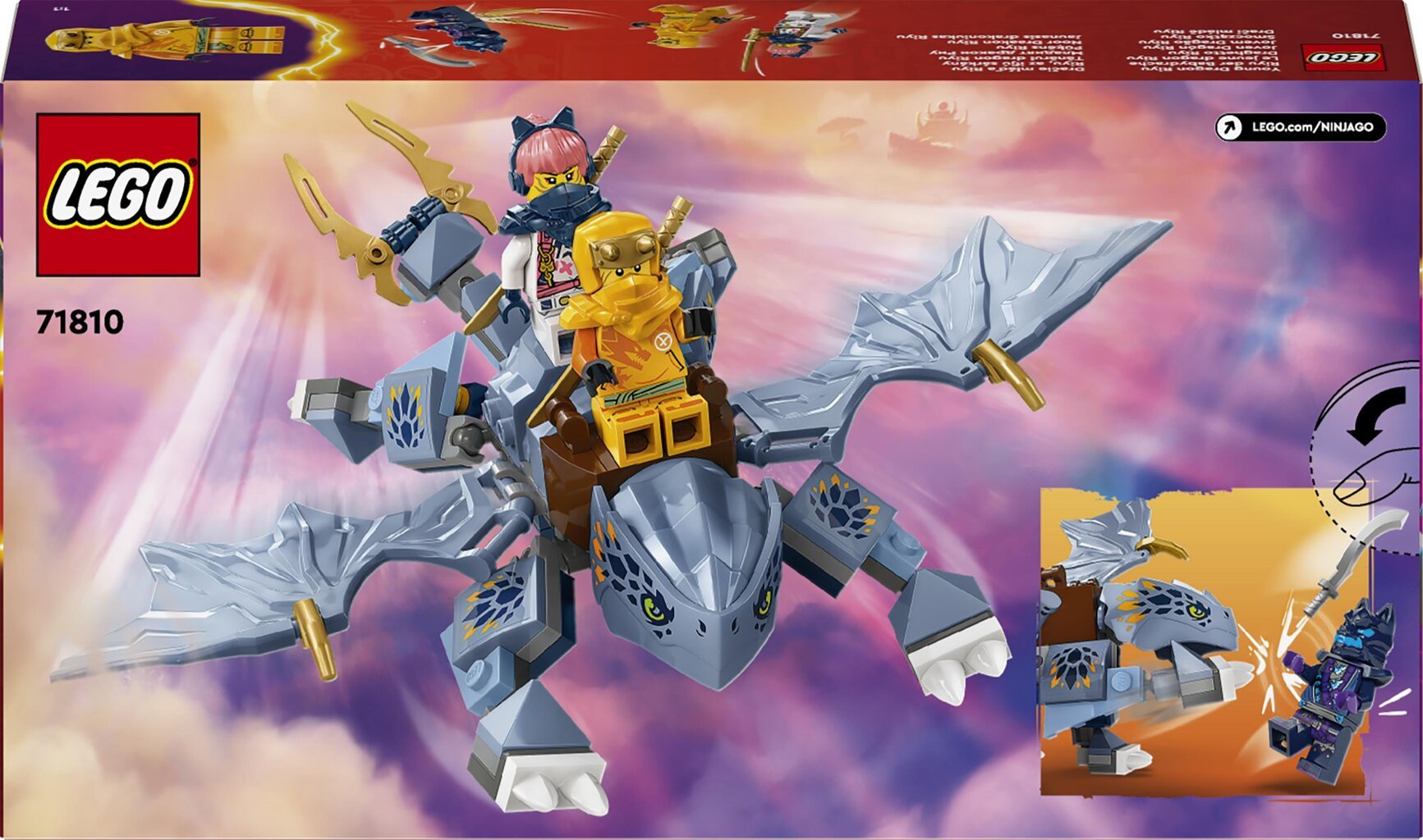 71810 LEGO® Ninjago Noor draakon Riyu hind ja info | Klotsid ja konstruktorid | hansapost.ee