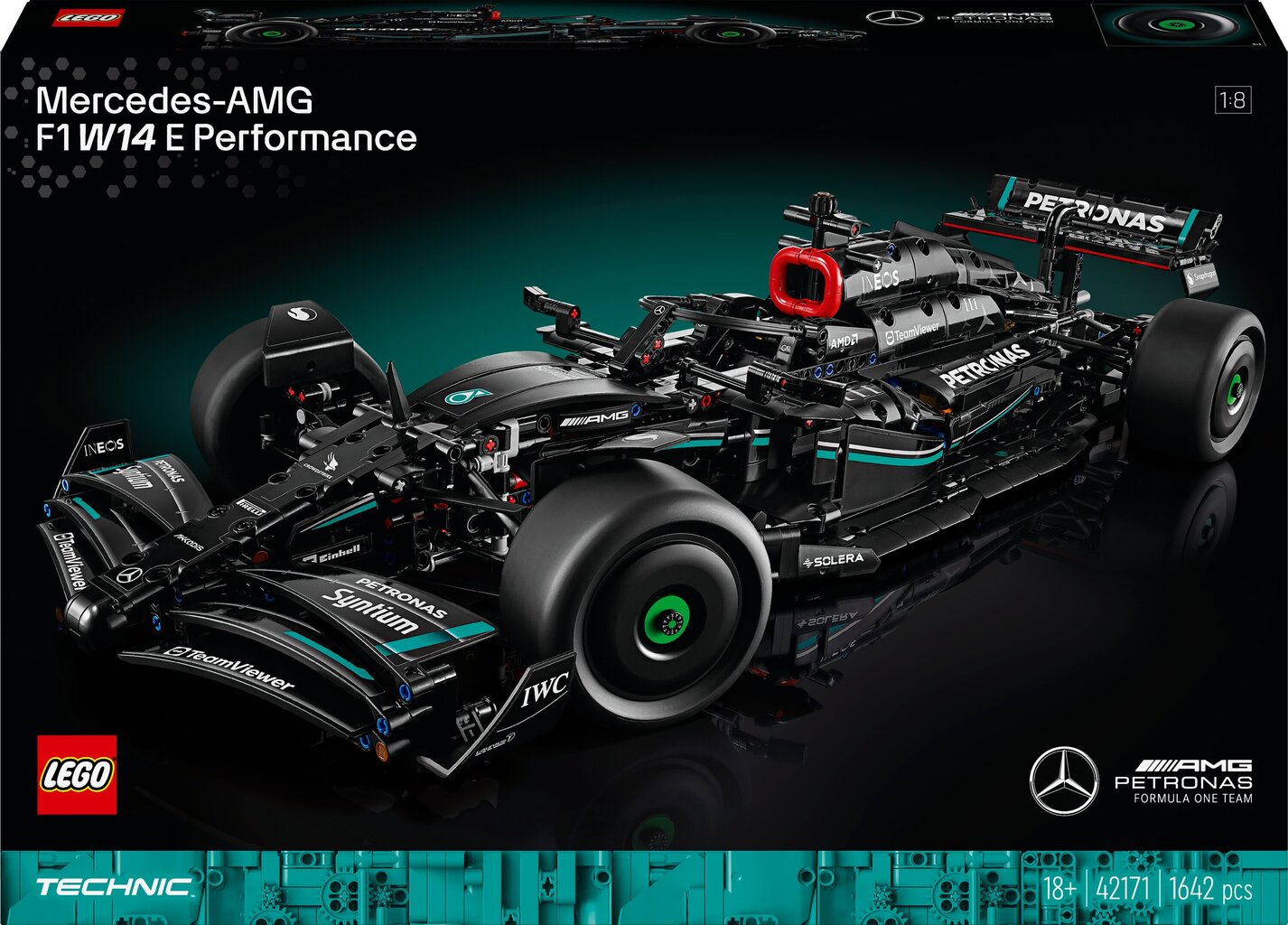 42171 LEGO® Technic Mercedes-AMG F1 W14 E Performance цена и информация | Klotsid ja konstruktorid | hansapost.ee