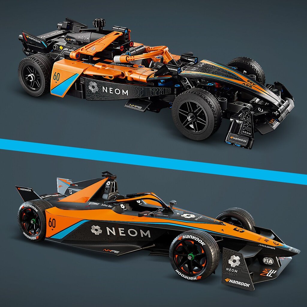 42169 LEGO® Technic NEOM McLaren Formula E Race Car цена и информация | Klotsid ja konstruktorid | hansapost.ee