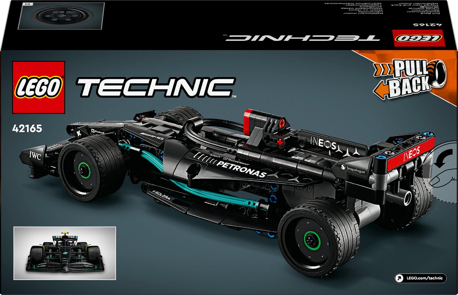 42165 LEGO® Technic Mercedes-AMG F1 W14 E Performance Pull-Back hind ja info | Klotsid ja konstruktorid | hansapost.ee