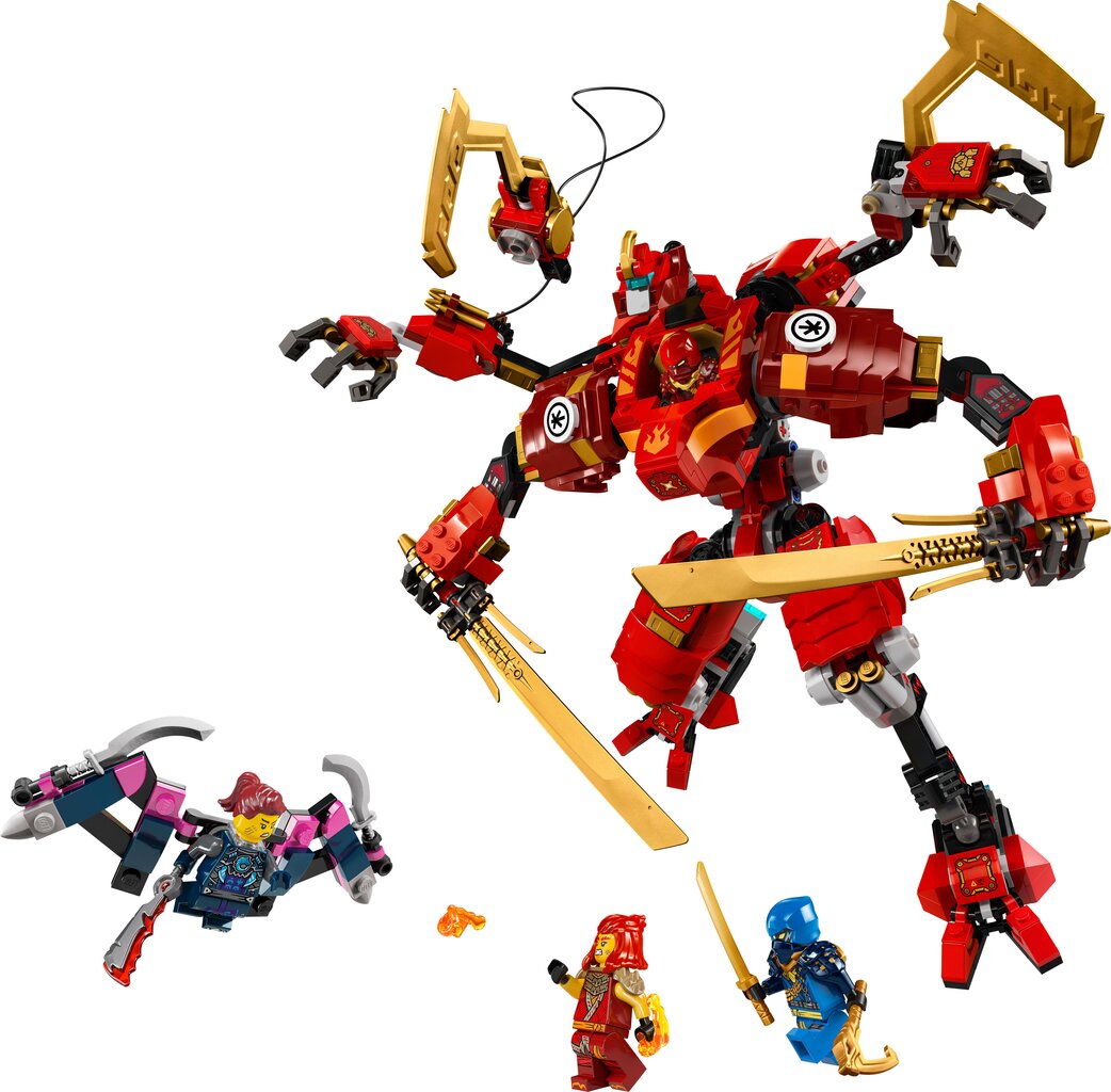 71812 LEGO® Ninjago Ninja Kai ronimisrobot hind ja info | Klotsid ja konstruktorid | hansapost.ee