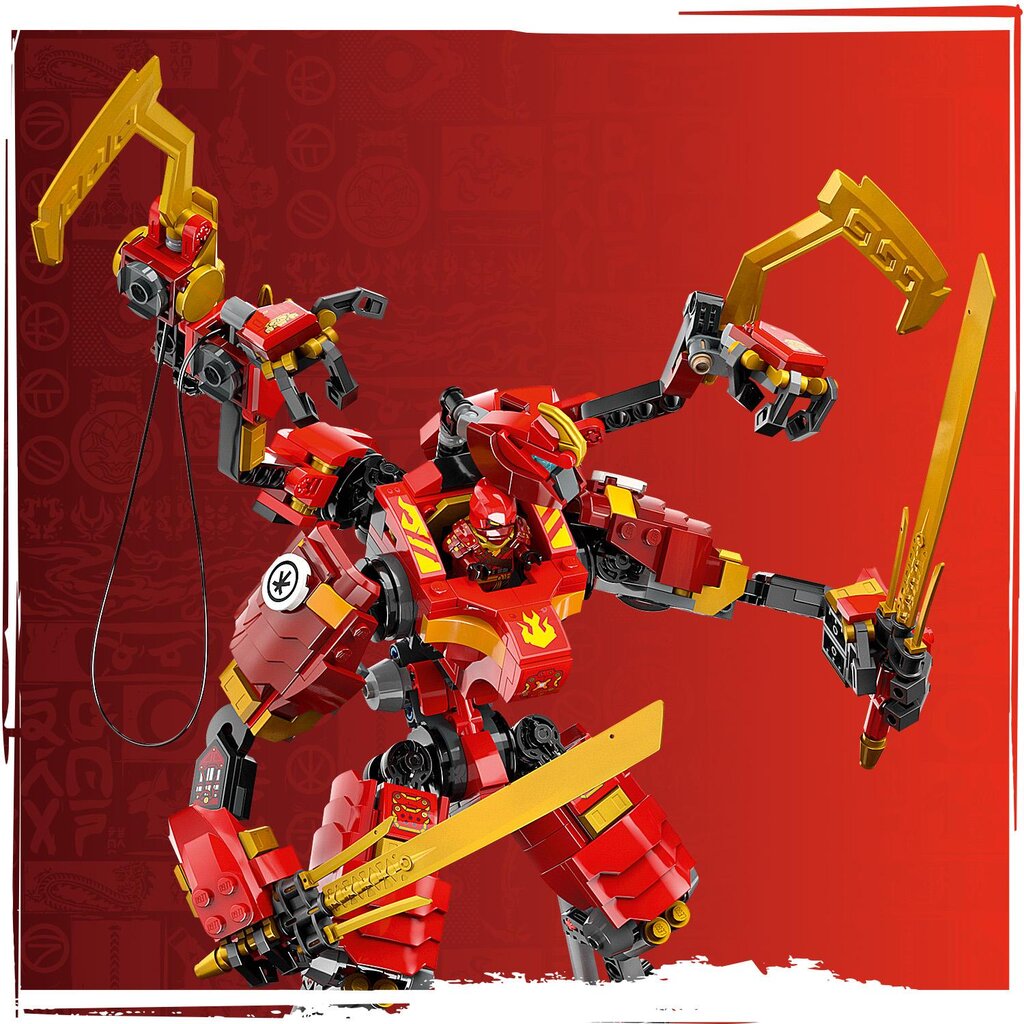 71812 LEGO® Ninjago Ninja Kai ronimisrobot hind ja info | Klotsid ja konstruktorid | hansapost.ee