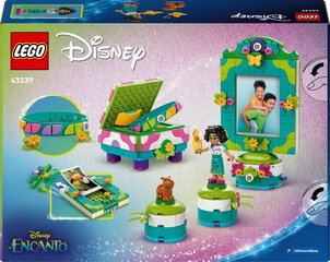 43239 LEGO® Disney Classic Рамка для фотографий Mirabelle и шкатулка для драгоценностей цена и информация | Конструкторы и кубики | hansapost.ee