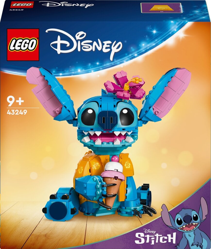 43249 LEGO® Disney Classic Stitch цена и информация | Klotsid ja konstruktorid | hansapost.ee