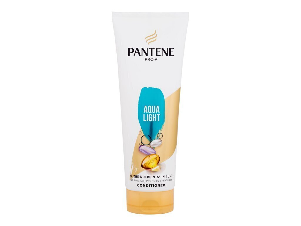 Juuksepalsam Pantene Aqua Light, 2x200 ml цена и информация | Palsamid | hansapost.ee