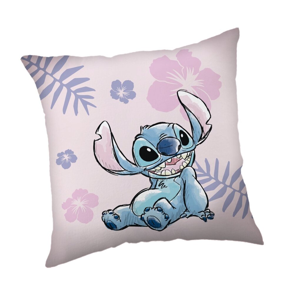 Laste kahepoolne dekoratiivpadi Lilo &amp; Stich, 35x35 cm hind ja info | Padjakatted ja dekoratiivpadjad | hansapost.ee