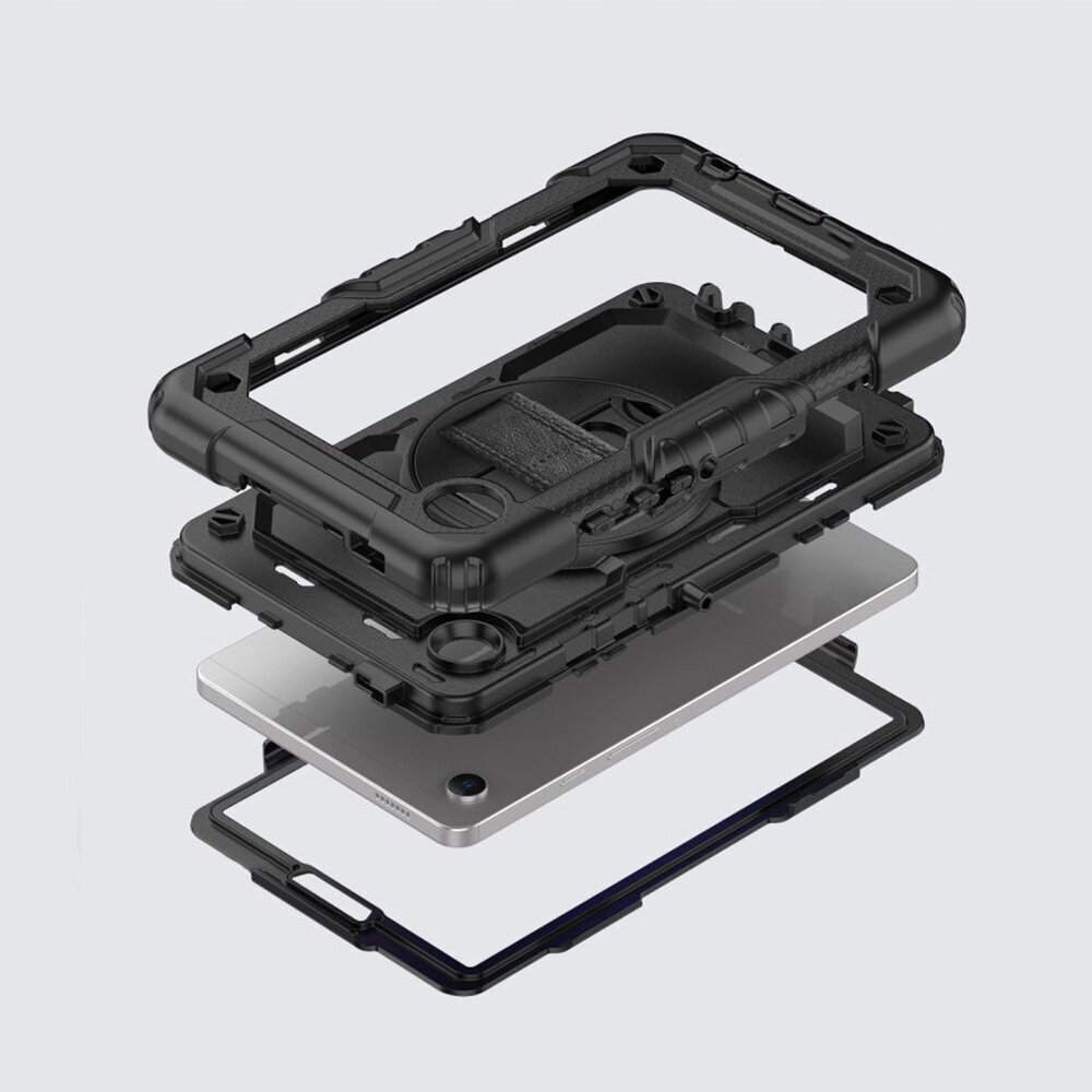 Tahvelarvuti kaaned Tech-Protect Solid360 Galaxy Tab A9 Plus, must цена и информация | Tahvelarvuti ümbrised ja kaaned | hansapost.ee