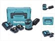 Makita DBO 180 SYJ akuga ekstsentriline lihvmasin 18 V 125 mm + 2x aku 1,5 Ah + laadija + Makpac hind ja info | Lihvmasinad | hansapost.ee