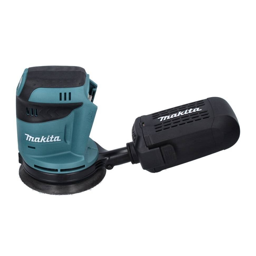 Makita DBO 180 RT akuga ekstsentriline lihvmasin 18 V 125 mm + 2x aku 5,0 Ah + laadija hind ja info | Lihvmasinad | hansapost.ee