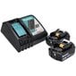 Makita DBO 180 RF akuga ekstsentriline lihvmasin 18 V 125 mm + 2x 3.0 Ah aku + laadija цена и информация | Lihvmasinad | hansapost.ee