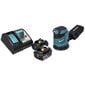 Makita DBO 180 RF akuga ekstsentriline lihvmasin 18 V 125 mm + 2x 3.0 Ah aku + laadija цена и информация | Lihvmasinad | hansapost.ee